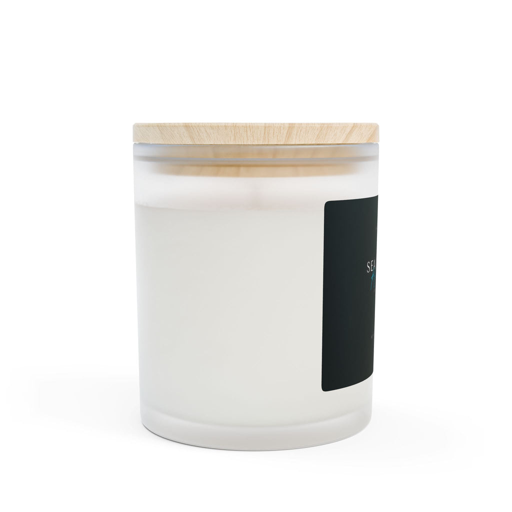 Sea Minerals Candle | Frosted Glass Candle for Home Decor, Aromatherap