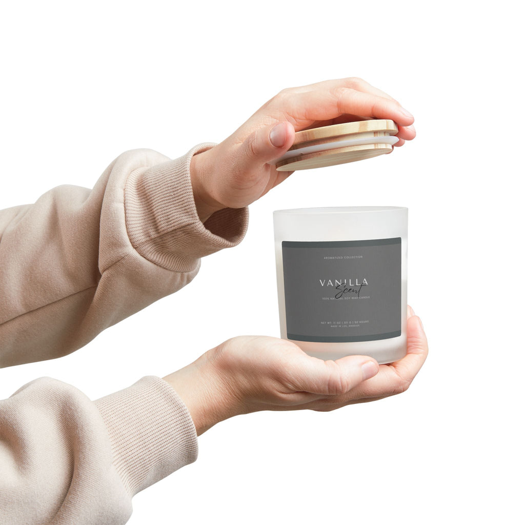 Vanilla Scented Candle - Aromatherapy Gift for Zodiac Lovers, Home Dec