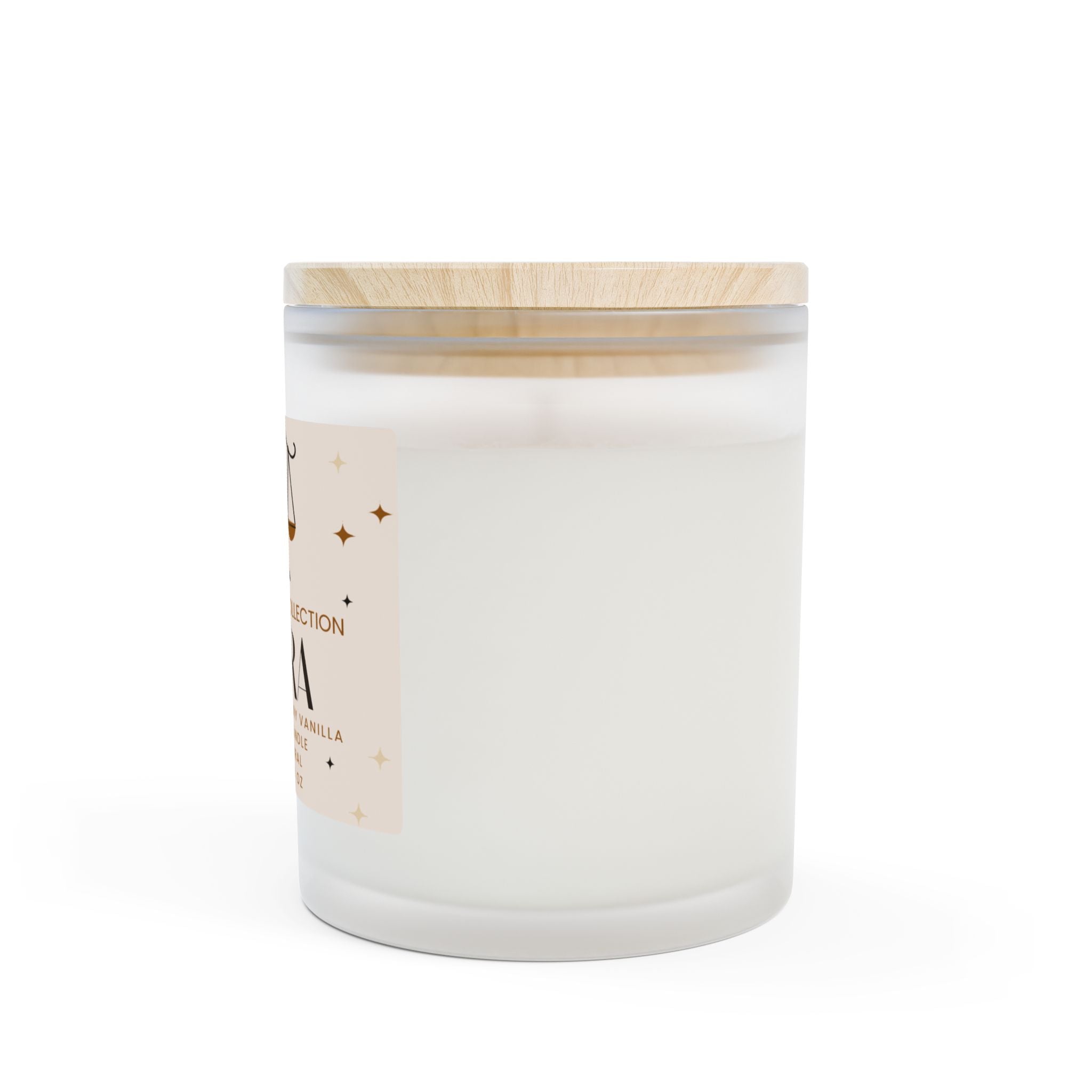 Libra Blackberry Vanilla Aromatherapy Candle, Natural Soy Wax, Home