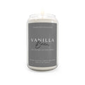 Vanilla Bean Scented Soy Candle, Aromatherapy, Home Decor, Eco-Friendl