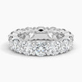 8ct Lab Diamond Eternity Band | Round Shared Prong | IGI Certified VS+