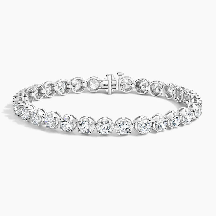 5ct Lab Diamond Tennis Bracelet | Round Brilliant | IGI Certified VS+