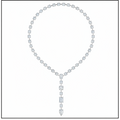 45ct Lab Diamond Necklace | Y Drop Lariat | IGI Certified DEF VS+ |