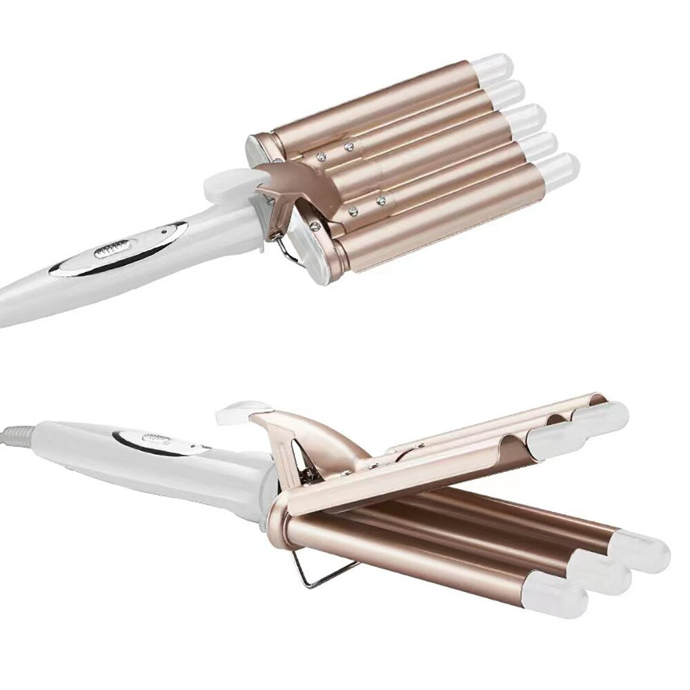 22mm Five-Barrel Electric Hairdressing Curling Iron Styling Tools