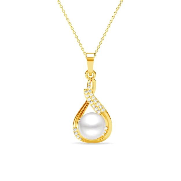 Silver Sky Blue Heart Pendant Earring Chain Jewellery Set