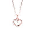 Sterling Silver Pink Solitaire Pendant Earring Chain Jewellery Set