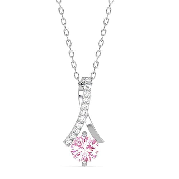 Sterling Silver Real Pearl Pendant with Chain Gift for Women and Girls